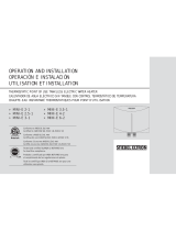 STIEBEL ELTRON MINI-E 2-1 Operation and Installation Manual