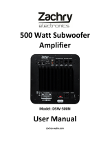 Zachry DSW-500N User manual