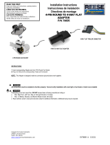 Reese 74605 Installation guide