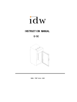 IDW G-5C User manual