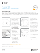 Dentsply Sirona PUREVAC SC Evacuation System Cleaner Operating instructions