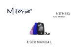 Mitone MITMP33 Owner's manual