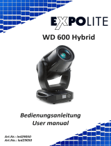 Expolite WD 600 Hybrid User manual