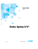 Creo Dolev 4press V User manual