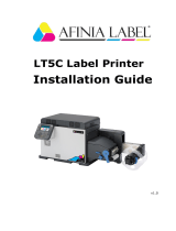 AFINIA LABEL LT5C Installation guide