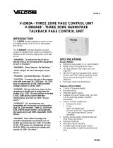 Valcom V-2003A Installation guide