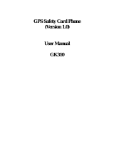 Concox GK310 User manual