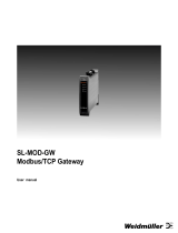 Weidmuller SL-MOD-GW User manual