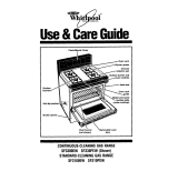 Whirlpool SF330PEW User manual