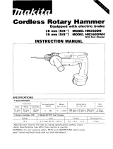 Makita HR160DWH User manual