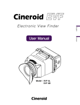 Cineroid EVF 4L User manual