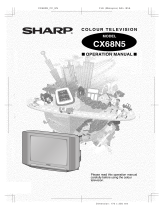 Sharp cx68n5 User manual