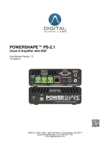Digital Audio Labs POWERSHAPE PS-2.1 User manual