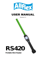 Allflex AFX-100 User manual