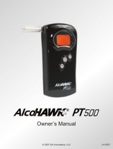 Q3 Innovations AlcoHAWK PT500 Owner's manual