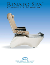 European Touch Petite Portable Pedicure Spa Owner's manual