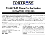 Fortress Automotive Security FS-89 Installation guide