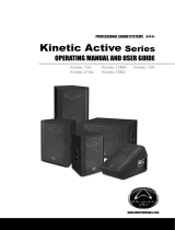 Wharfedale Pro Kinetic 215A User guide