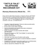 Ramsey Electronics TT1 User manual