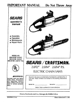 Craftsman 358.34160 Owner's manual