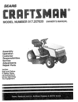 Craftsman 917.257620 Owner's manual