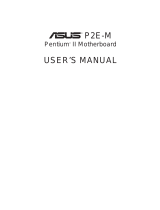 Asus P2E User manual