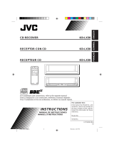 JVC KD-LX30 User manual