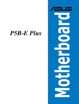 Asus P5B-E Plus User manual