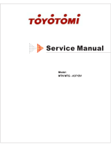 Toyotomi MTG A371DV User manual