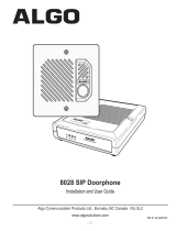 Algo 8028 SIP Doorphone Installation and User Manual