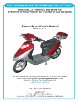 Greenwit MOTORINO XT Assembly And User's Manual