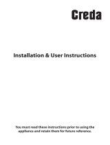 Creda EDC51 User manual
