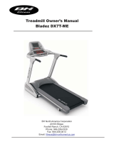 BH FITNESS Bladez DX7T-ME Owner's manual