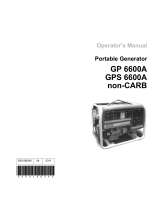 Wacker Neuson GP 6600A User manual