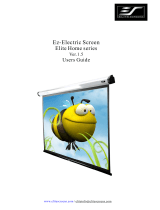 Elite Screens Home150IWH2-E24 User manual