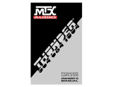 MTX THUNDER SERIES Owner's manual