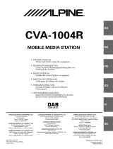 Alpine 1004 - CVA - LCD Monitor Owner's manual