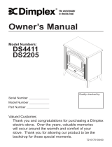 Dimplex DS2205 Owner's manual