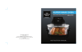 Sharper Image SUPER WAVE OVEN User manual