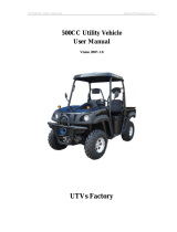 UTVs Factory UTV500CC User manual