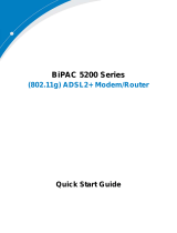 Billion BiPAC 5200G Series Quick start guide