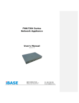 IBASE Technology FWA7034 User manual