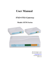 DBL Technology HTM-112 User manual