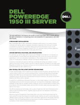 Dell PowerEdge 1950 User manual