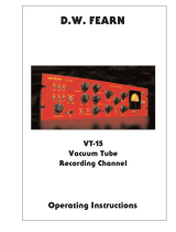 Crown Audio VT-15 User manual