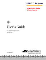 Allied Telesis AT-WCU200G User manual