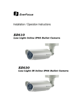 EverFocus 630 TVL User manual