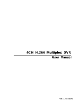 DVR 4-CH User manual