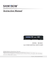 Shinybow USA SB-5645 User manual