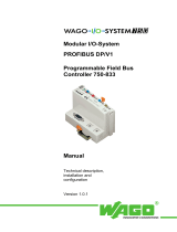 Sharp I/O SYSTEM 750 750-833 User manual